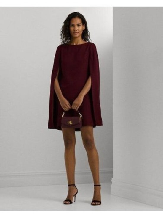 Lauren Ralph Lauren Dresses & Skirts - NEW Lauren Ralph Lauren Women's 8 Cape Georgette Cocktail Dress • Reg Price $195